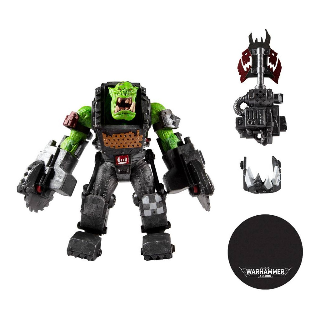 Warhammer 40k - Ork Meganob with Buzzsaw 30 cm