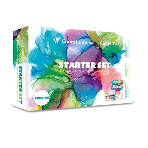 Clairefontaine CERNIT® ALCOHOL INKS Starter set