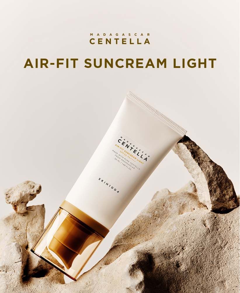 SKIN 1004 - Madagascar Centella Air Fit Zonnebrandcrème Licht