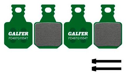 Paire de Plaquettes Galfer Semi-métalliques Magura MT5/MT7 Pro