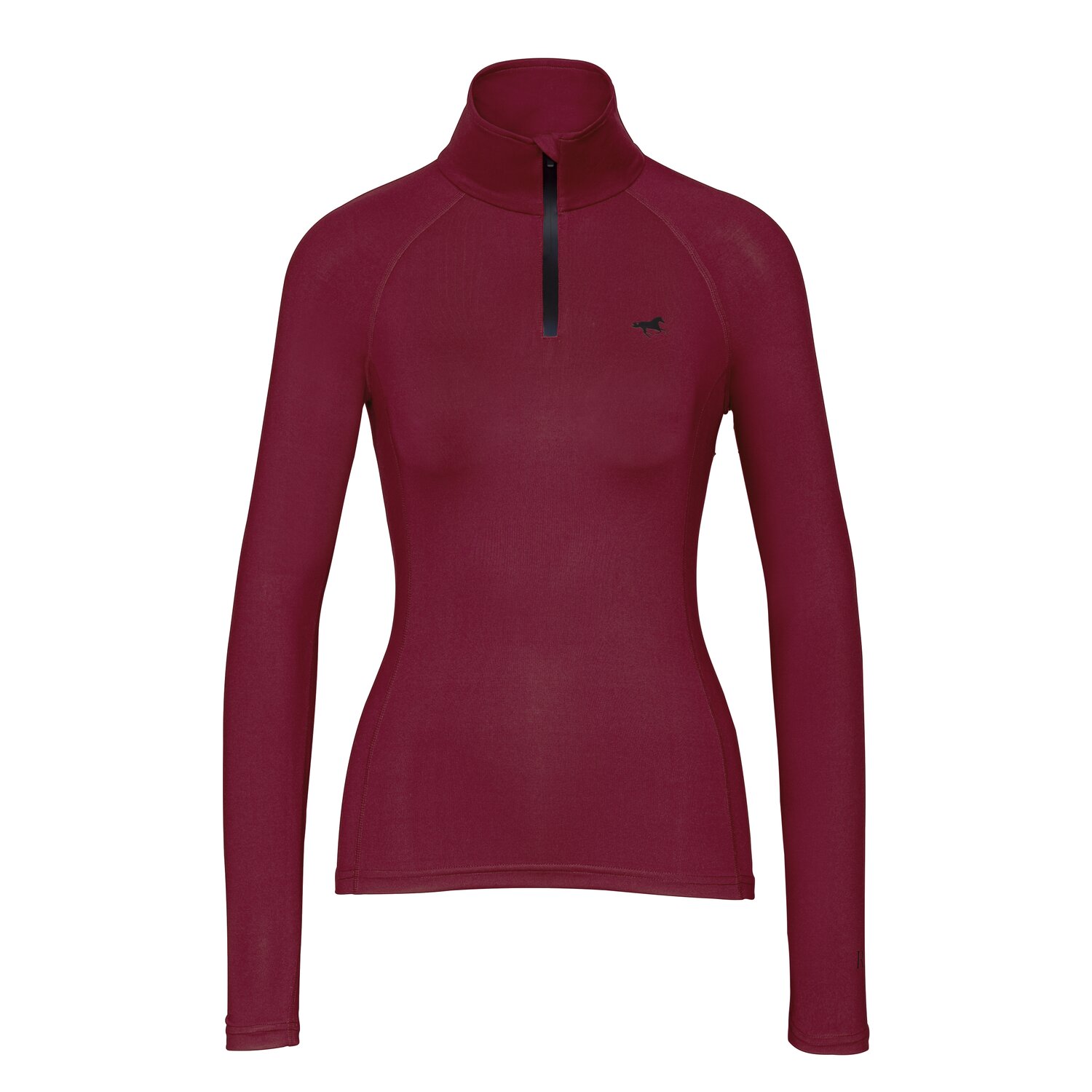 RIDE now Funktionsshirt mit Print - wine red