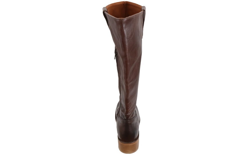 CASHOTT CASVILMA HIGHSHAFT PULL LANG STØVLE I BRUN
