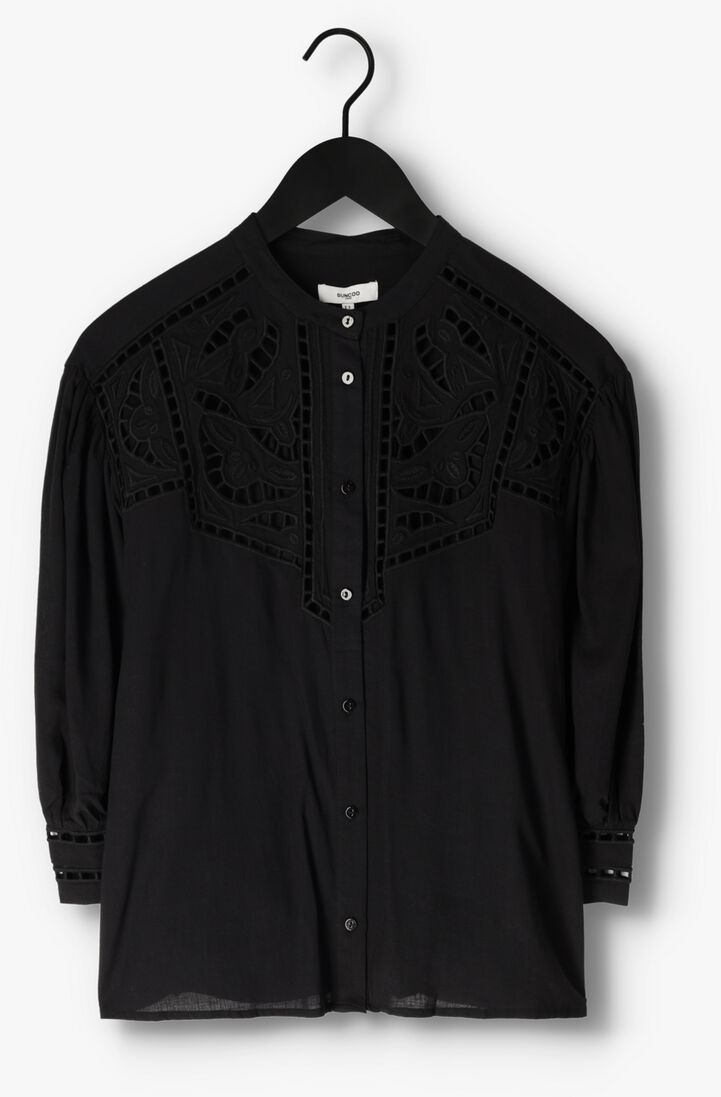 SUNCOO zwarte suncoo blouse lonata