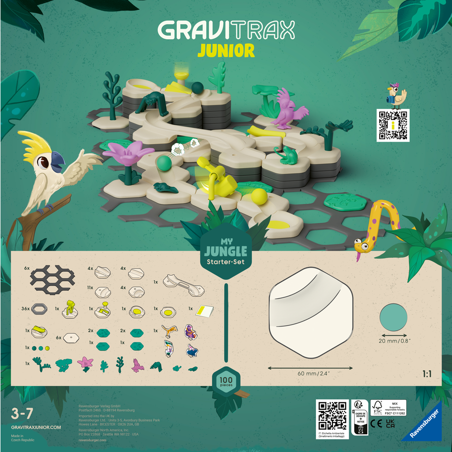 Ravensburger GraviTrax Junior Starter-Set L Jungle