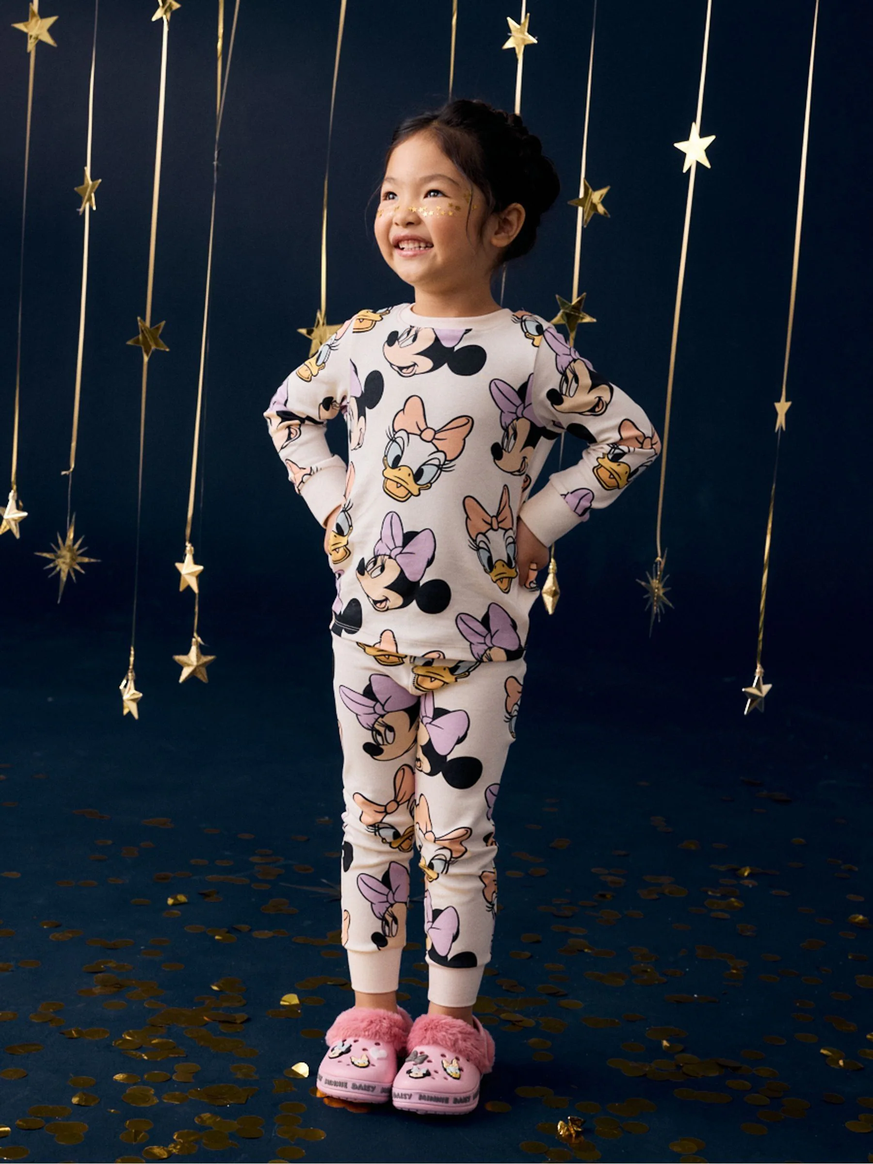 Roze/blauw/wit - Minnie Mouse knusse pyjama's verpakking van 3 (9mnd -12jr)