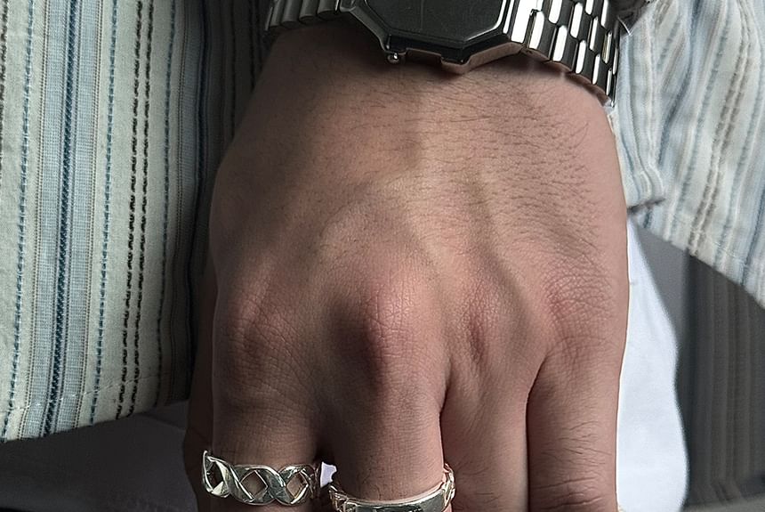Kopesh - Ring van roestvrij staal (verschillende ontwerpen)