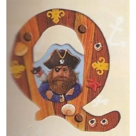 Die Spiegelburg Capt'n Sharky Buchstabe Q