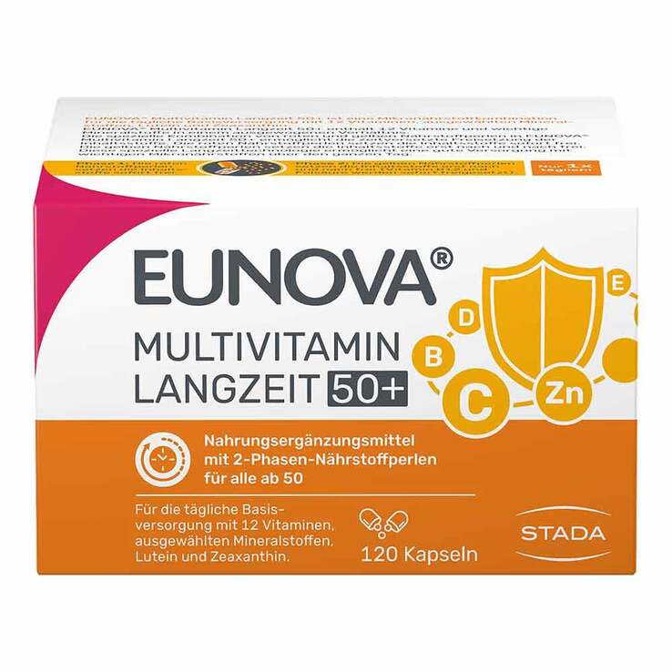 Eunova Langzeit 50+ Kapseln, 120 St
