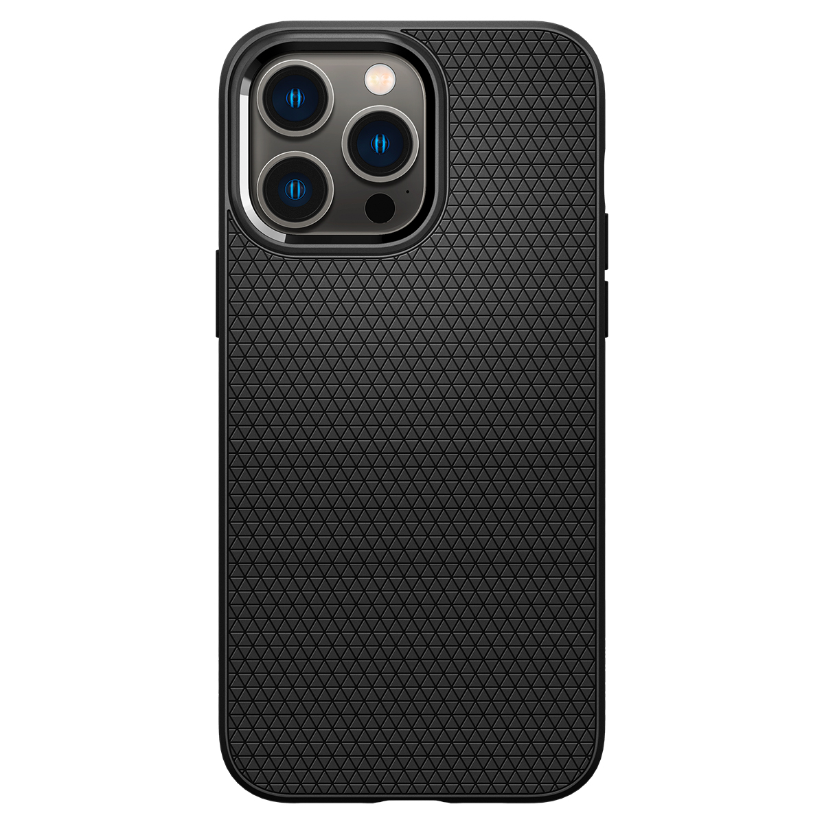 iPhone 15 Pro Liquid Air Case Gummi Hülle (ACS06704) - Schwarz (Matt)