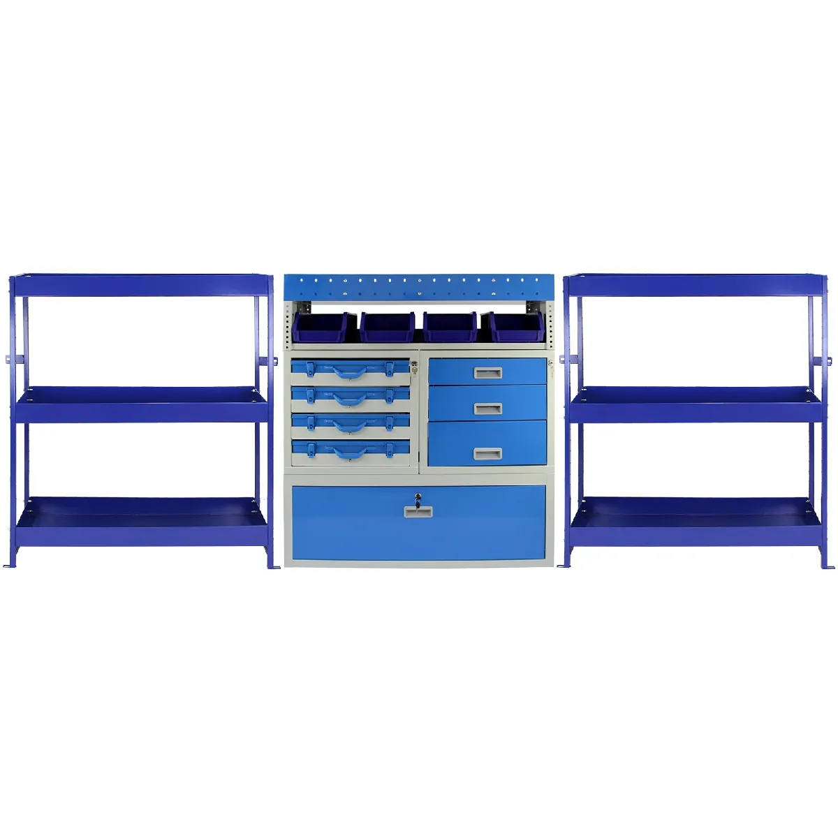 Monstershop Rayonnages métalliques pour fourgonnette