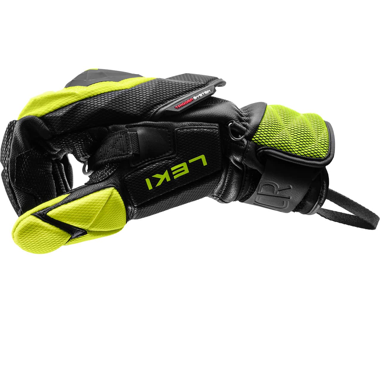 Leki Herren Handschuh WCR VENOM SL 3D black-/ice lemon | Leki | L | Brands | XSPO-Fashion
