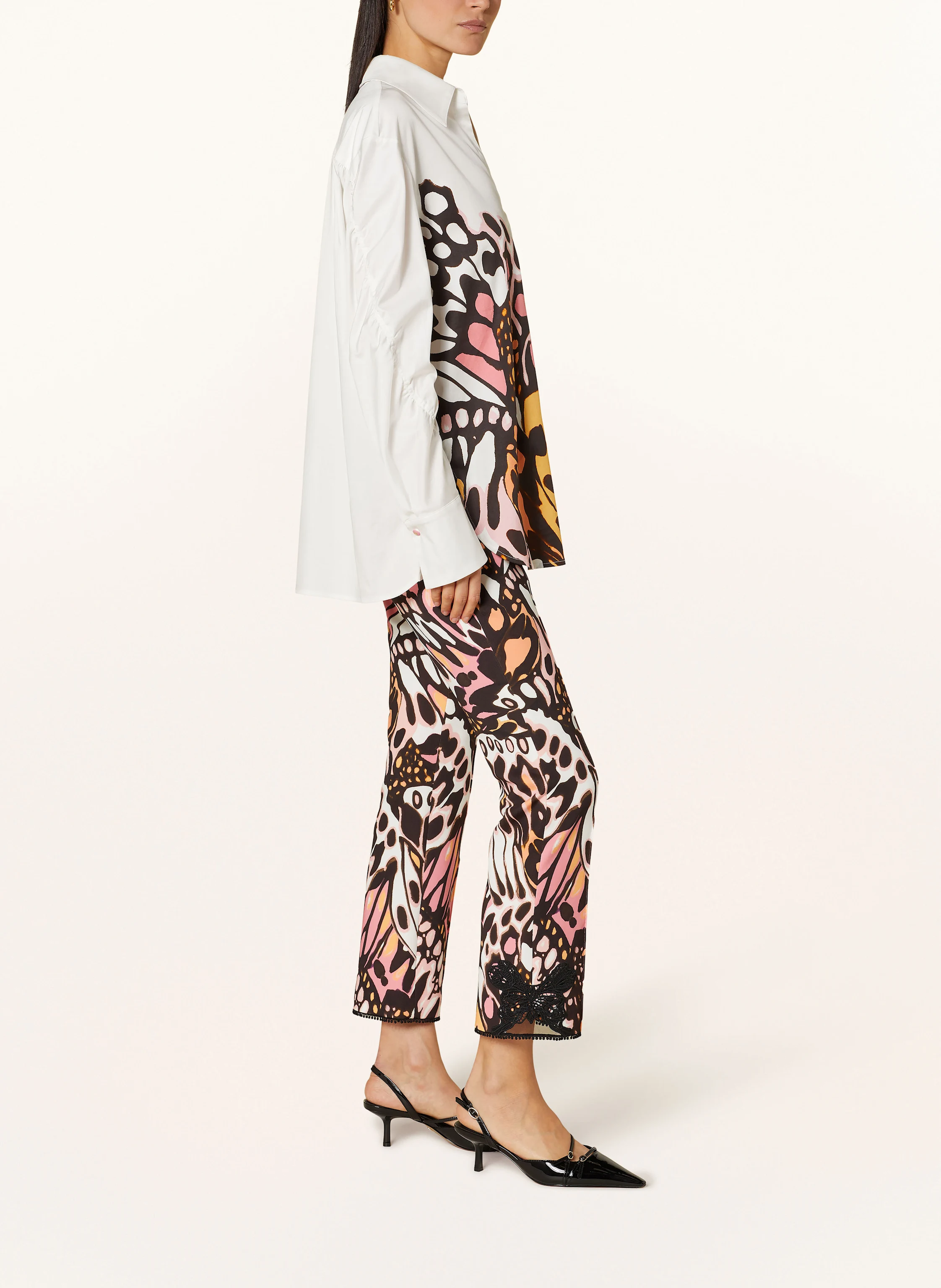 MARC CAIN Hose mit Spitze