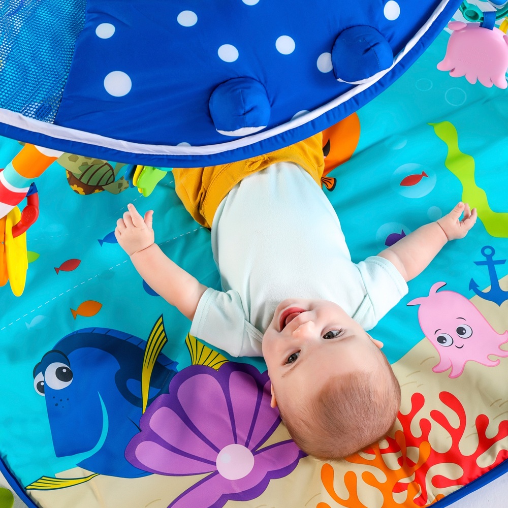 Bright Starts Findet Nemo Mr. Ray Ocean Lights Baby Gym