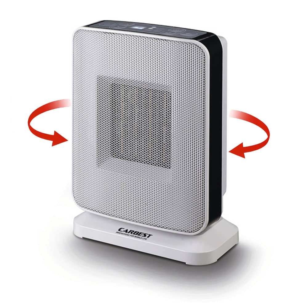 Chauffage céramique oscillant CARBEST Pietro 750W-1500W