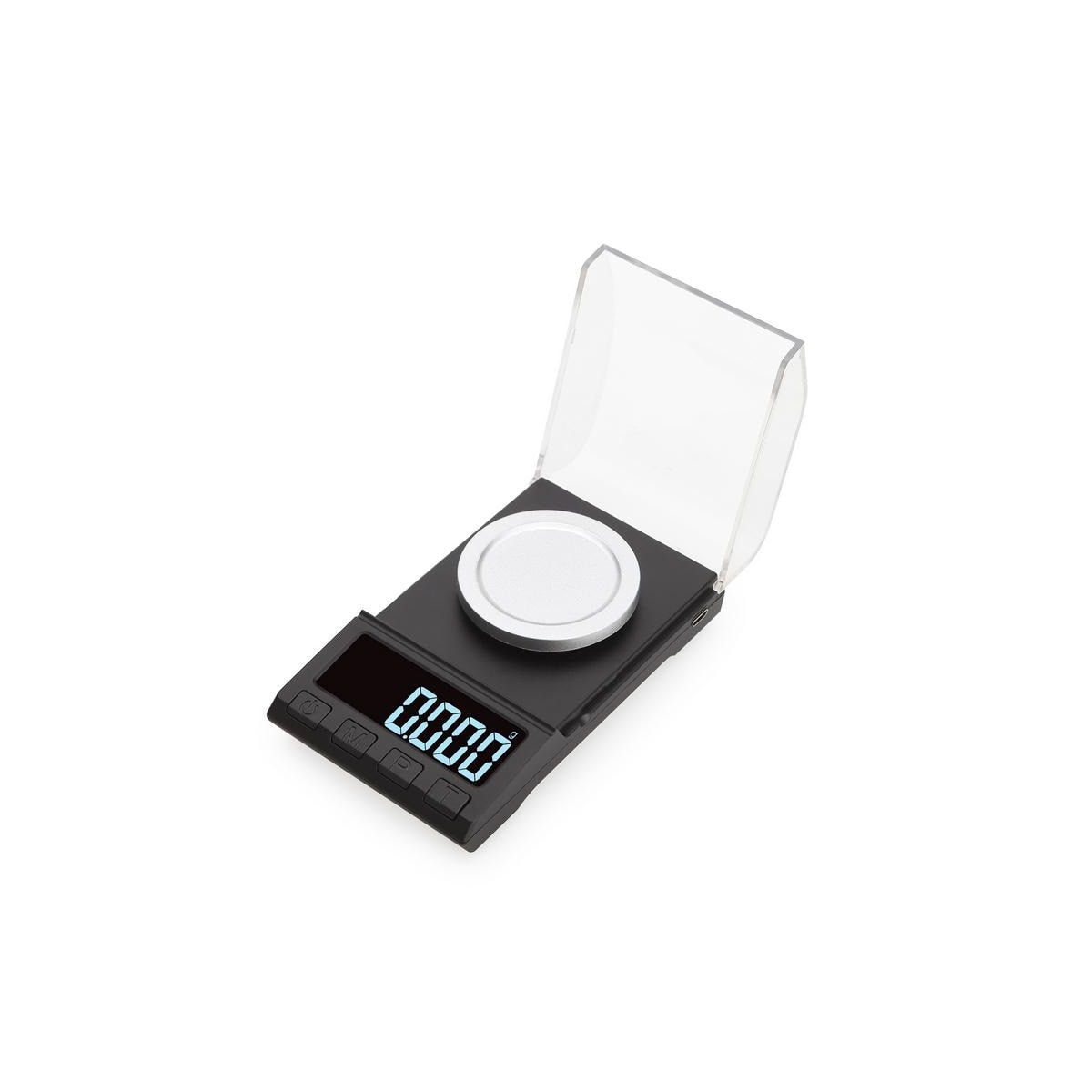 Batteridrevet kaffevekt, digital vekt, finvekt 20g/0.001g