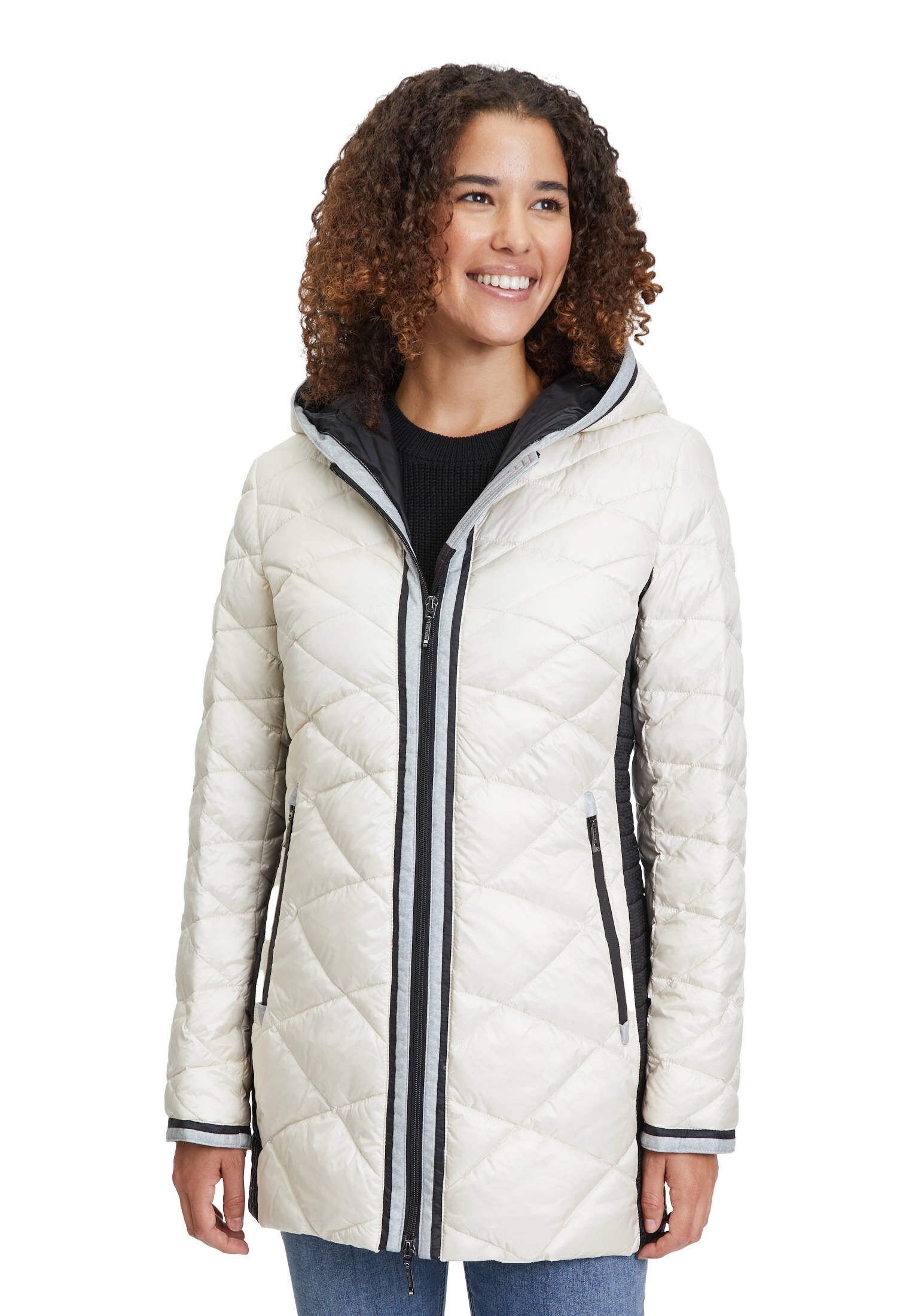 Amber & June| Damen Steppjacke Kunstdaune