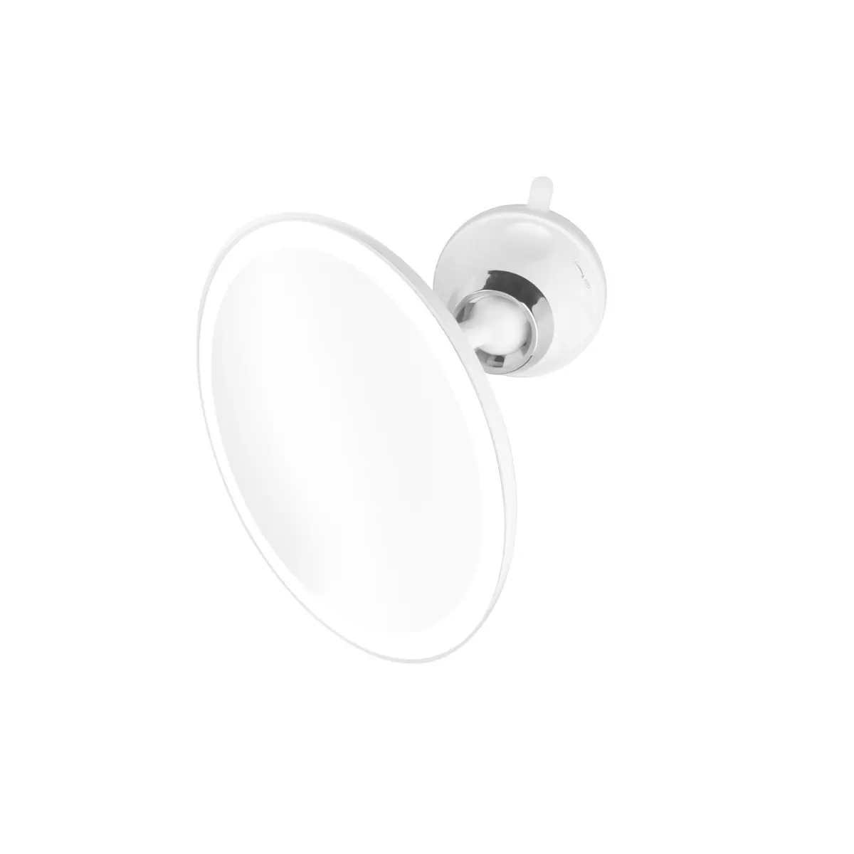 LED-Kosmetik-Saugspiegel Medisana weiss