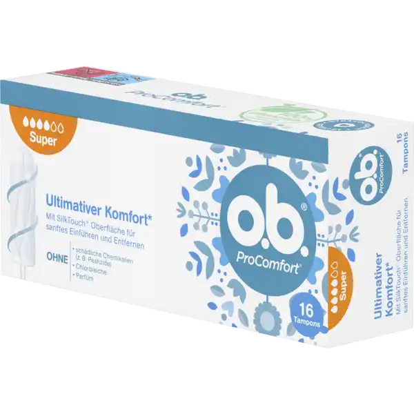 ProComfort Tampons Super