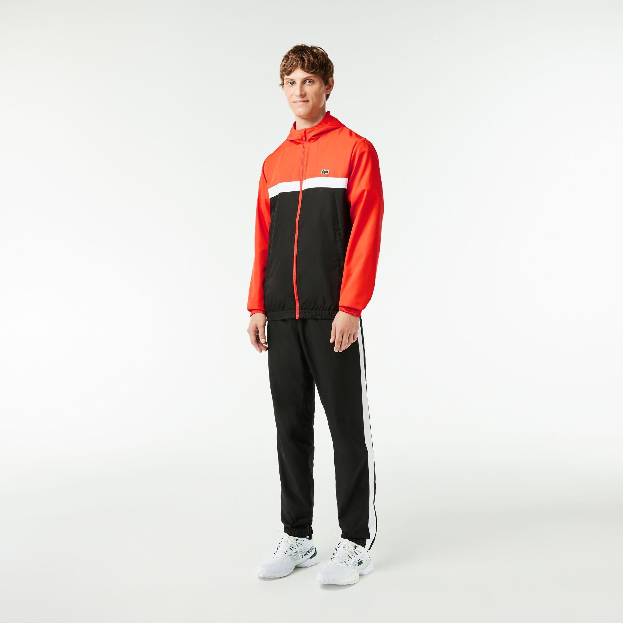 Lacoste Colour Block Full Zip Croc Tracksuit
