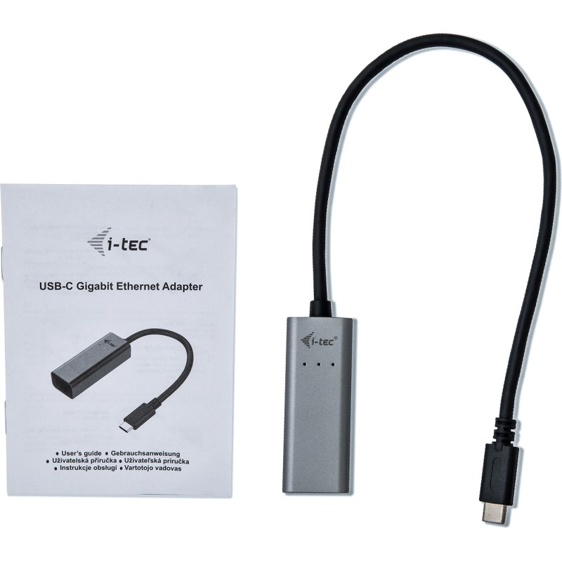 i-tec Metal USB-C Gigabit Ethernet Adapter