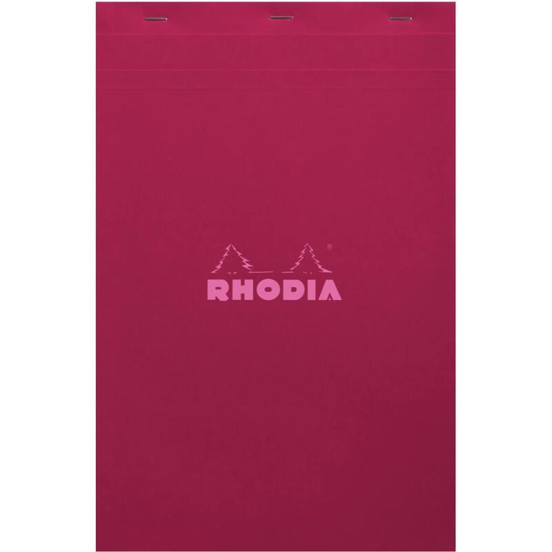 Rhodia bloc agrafé COULEURS N°19 5/5 80 feuillets microperforés, couvertures assorties - Assortis