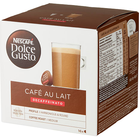 Koffeinfri Café Au Lait kaffekapsler