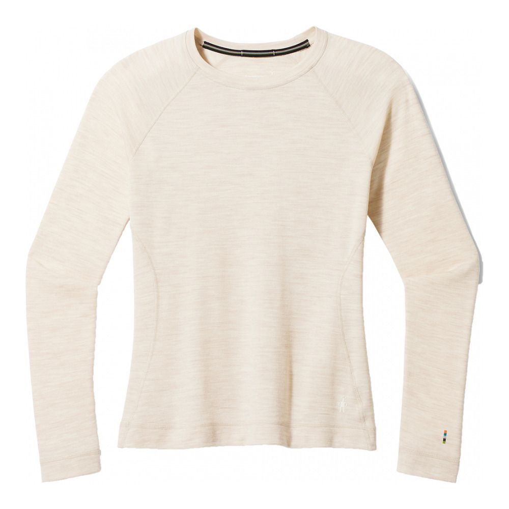 Smartwool CLASSIC THERMAL MERINO CREW - Sous-couche Femme almond heather