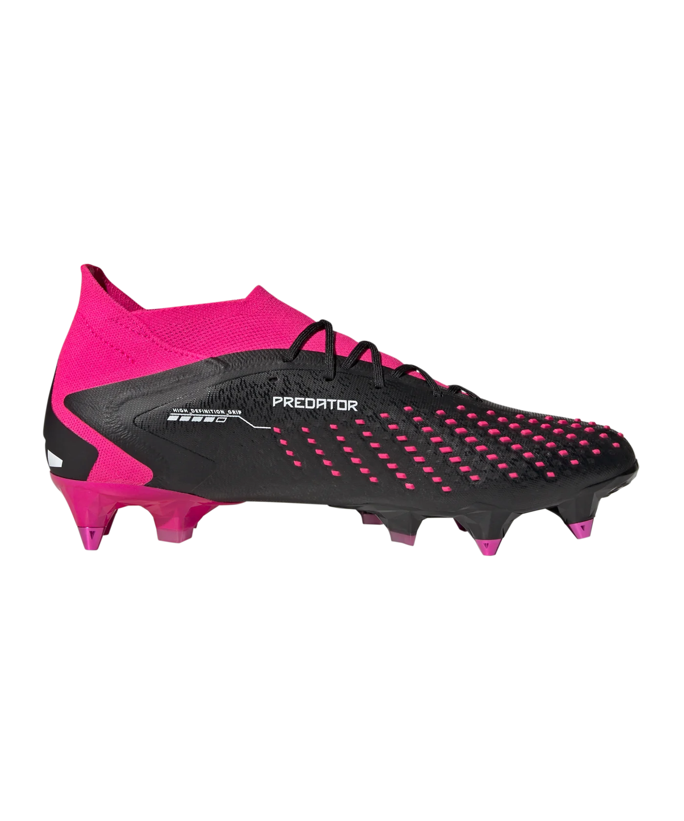 adidas Predator Accuracy.1 SG Own Your Football Schwarz Weiss Pink