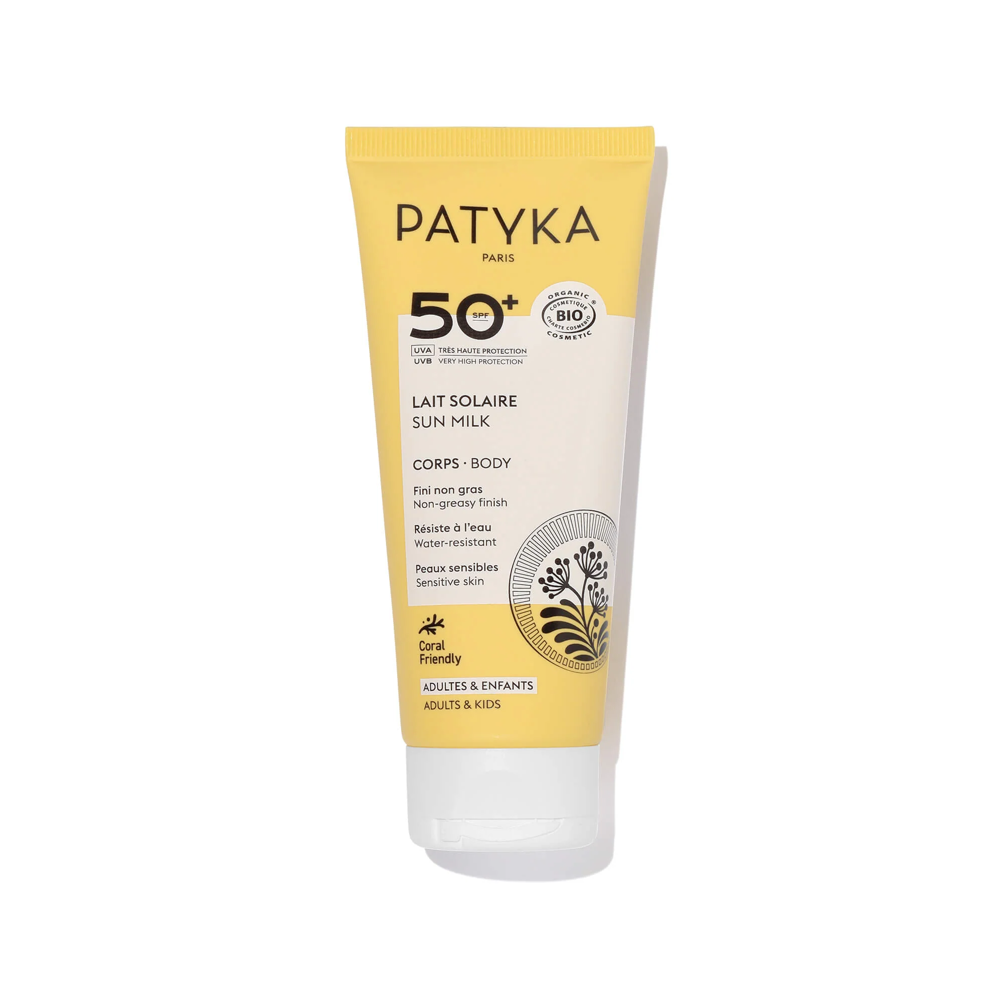 Patyka Lait Solaire Corps SPF50+