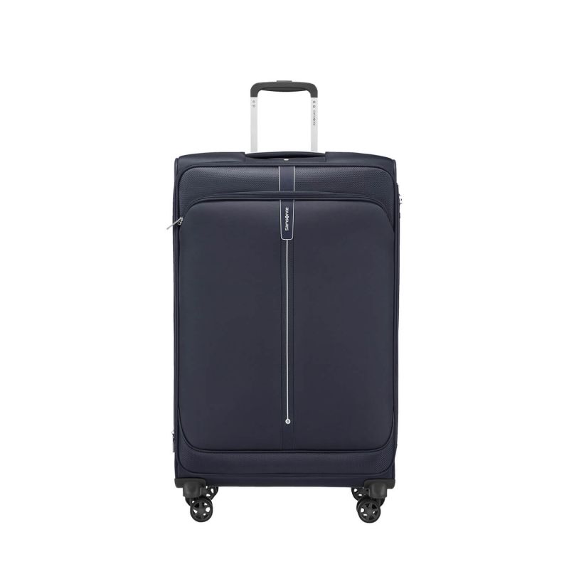 Valise souple extensible PopSoda 78 cm Bleu foncé