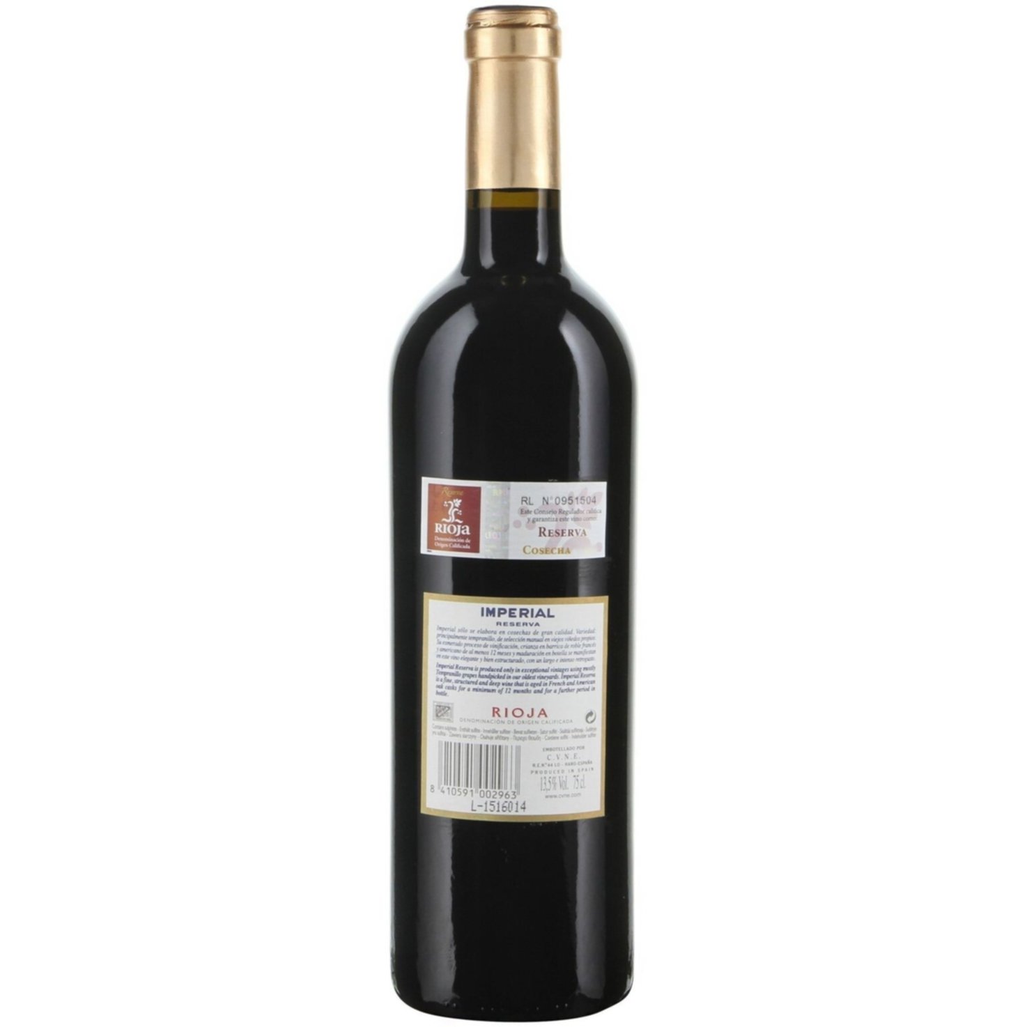 Rioja Imperial Cune Reserva DOCa -75cl