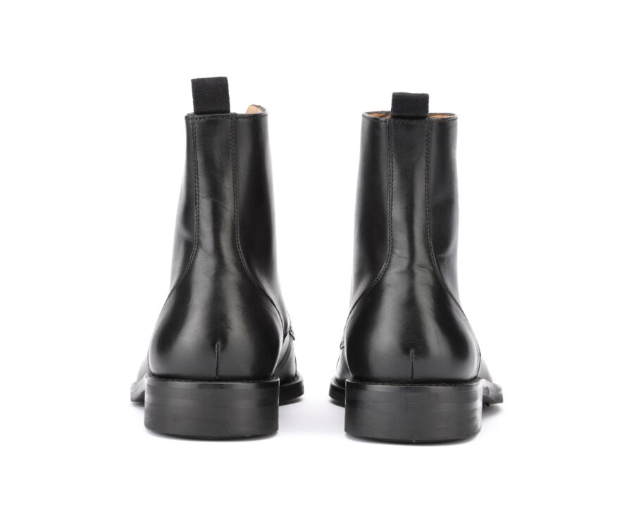 Derby boots homme à lacets Noir patiné - ENFIELD II GOMME CITY