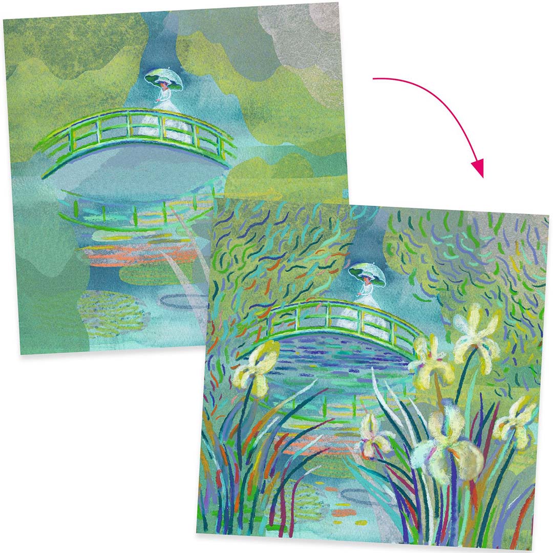 Djeco knutselset claude monet