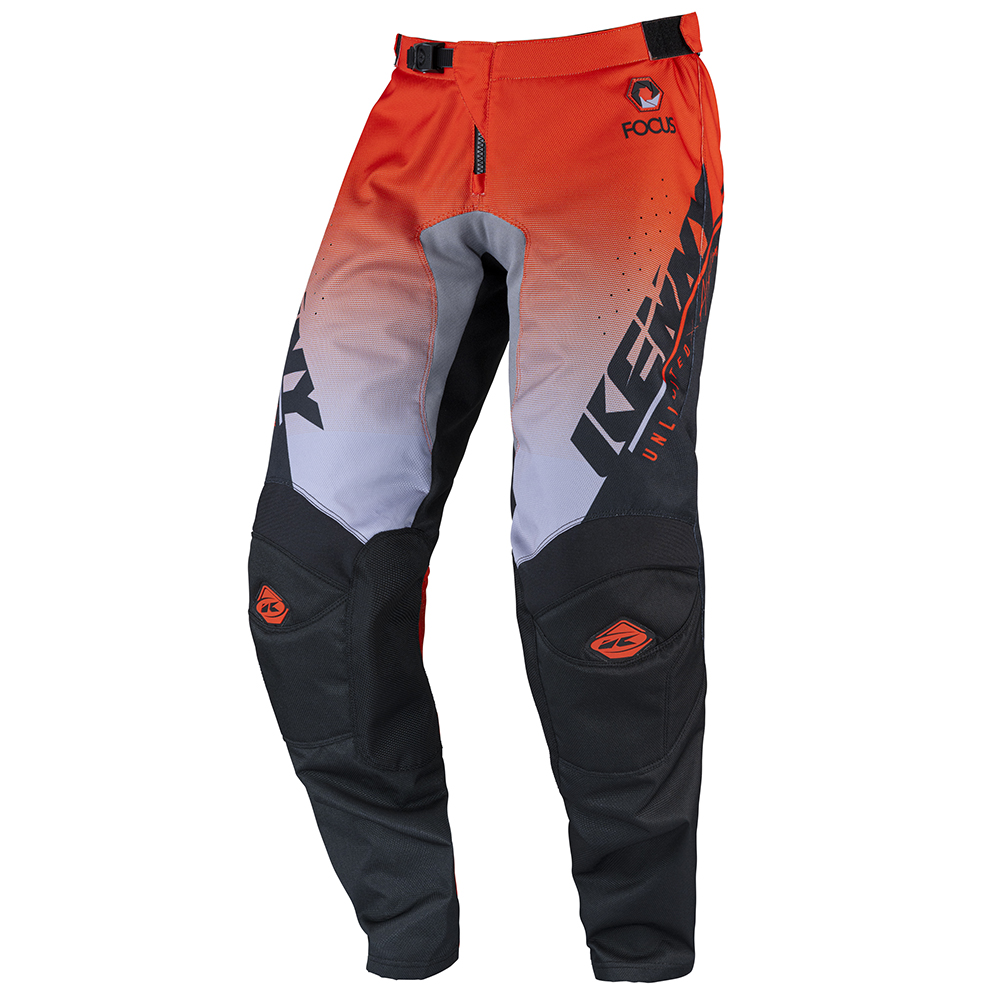 Kenny - Pantalon Track Focus - 2022 Noir / Orange / Gris