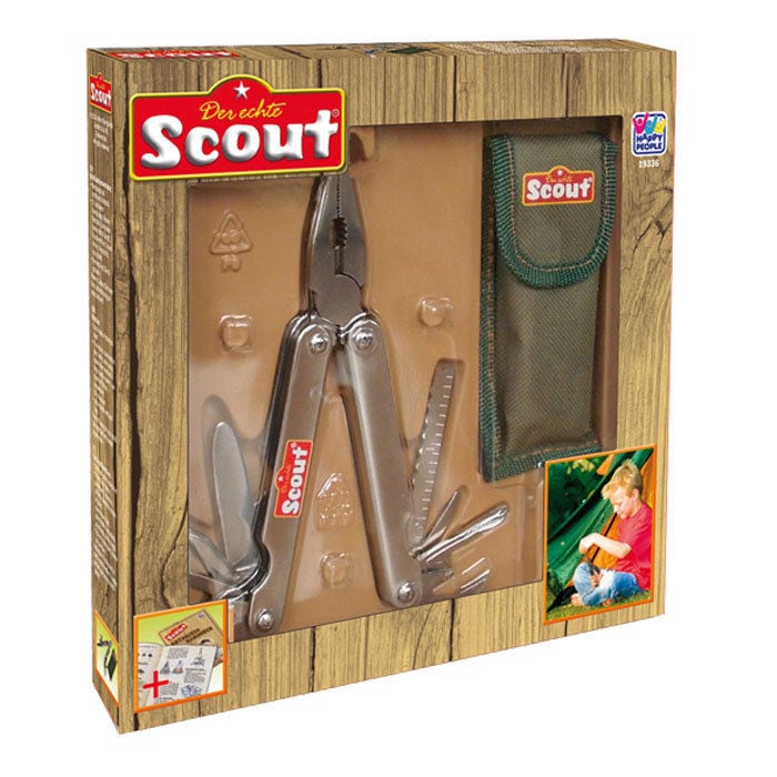 SCOUT Kinder Multitool -Multifunktionswerkzeug -Taschenmesser -Messer & Tasche !