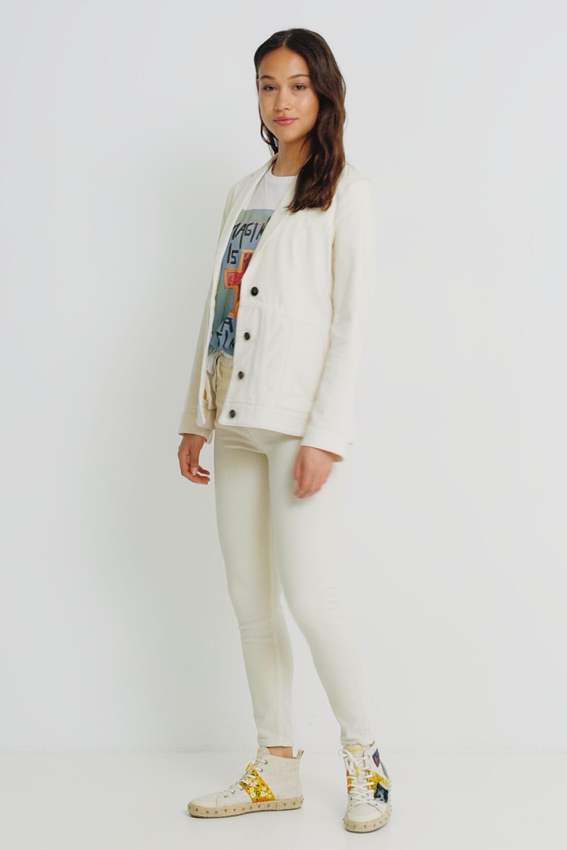 Blazer hybride jean