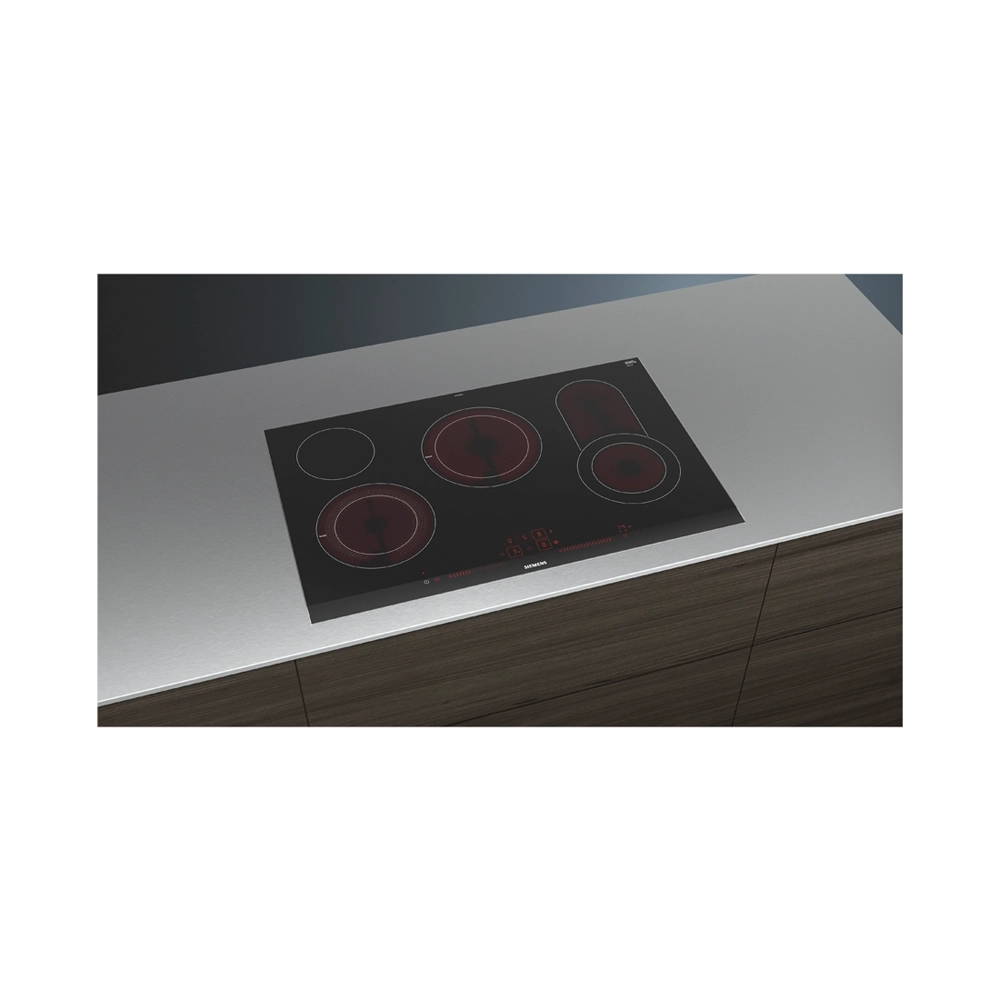 Siemens ET875LCP1C Elektrokochfeld mit Designrahmen 80 cm