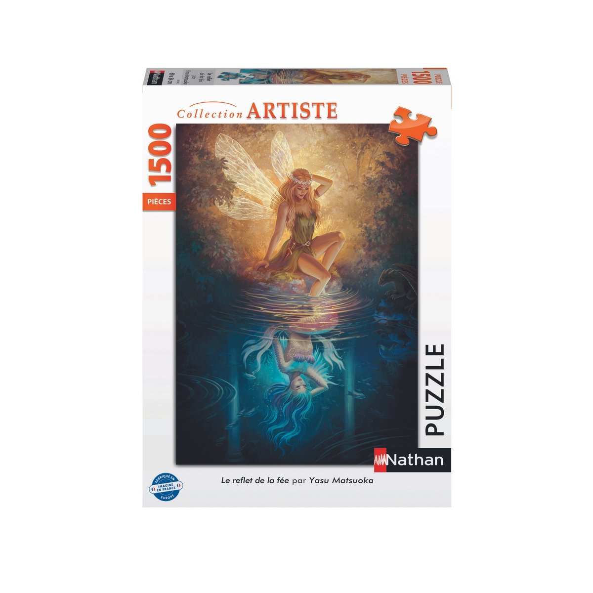 Puzzle 1500 pièces Le reflet de la fée