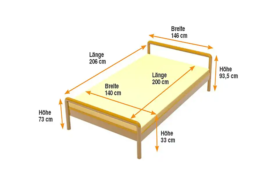 Metallbett Kolosseum