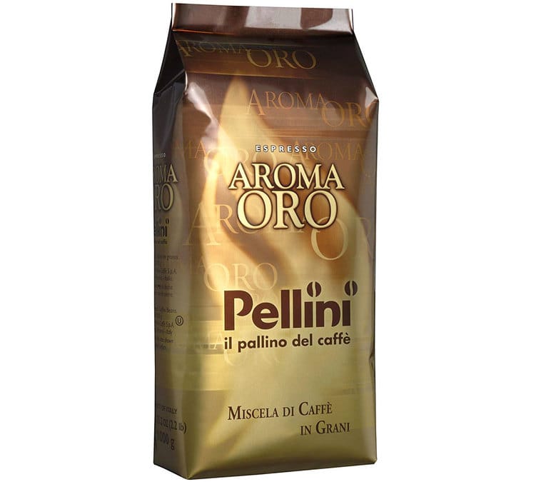 1kg café en grain Aroma Oro - PELLINI
