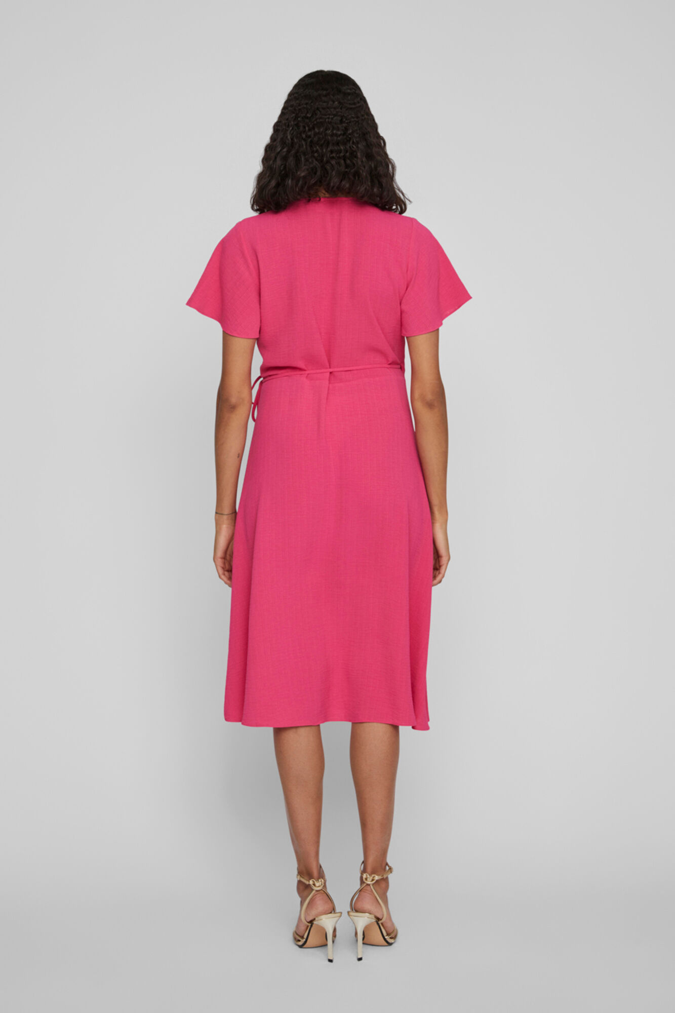 Vestido envelope - Rosa