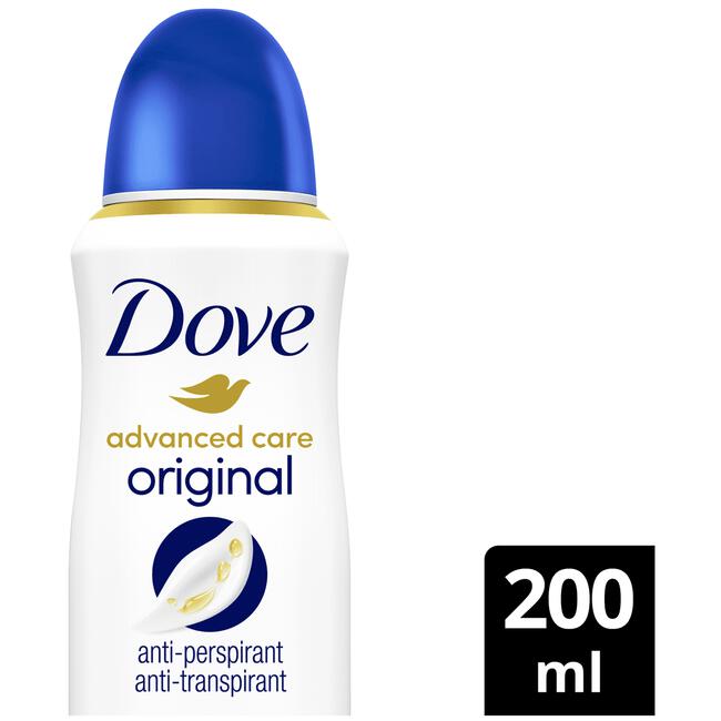 Dove Original Semi-Compressed Deodorant Spray 200 ML