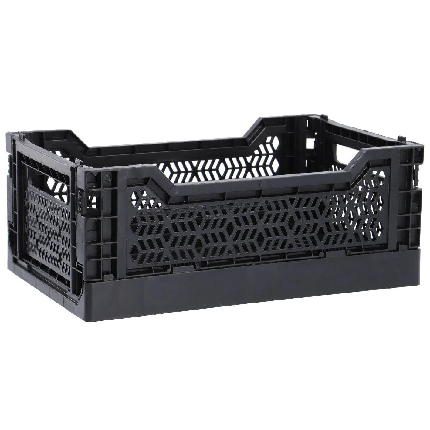 Klappbox, 27 x 17 x 11 cm, schwarz