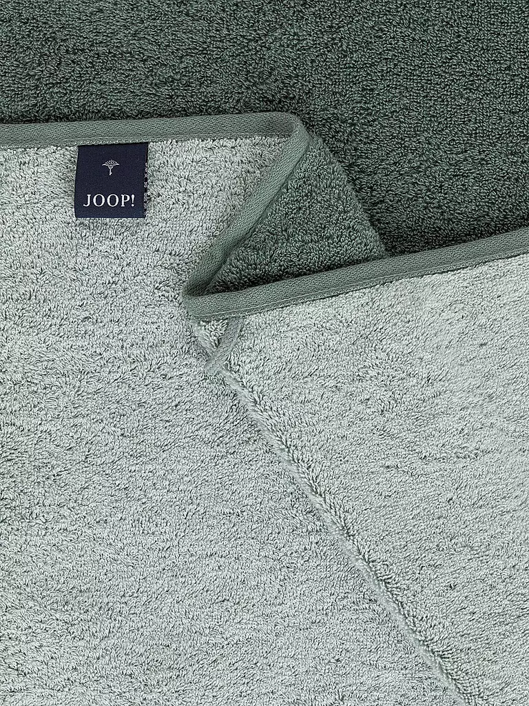 JOOP Gästetuch 30x50cm DIVEDED DOUBLEFACE Salbei dunkelgrün