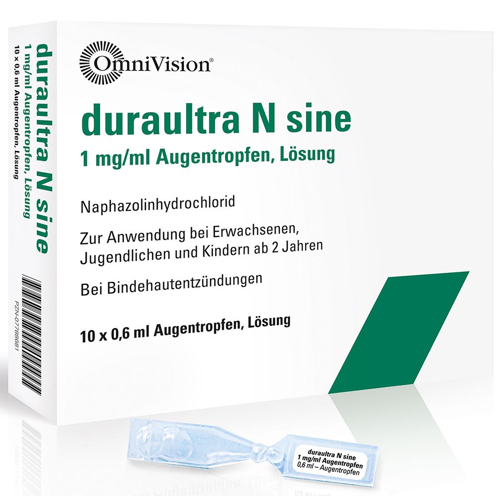 duraultra N sine 1 mg/ml Augentropfen