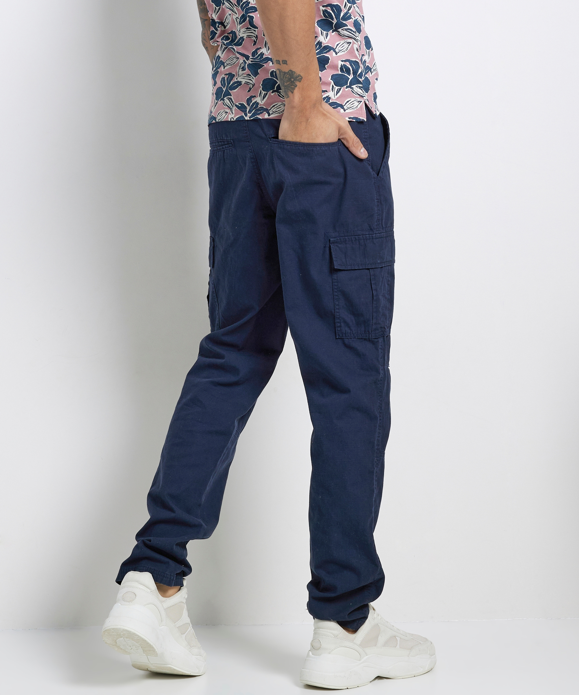 regular fit cargo broek