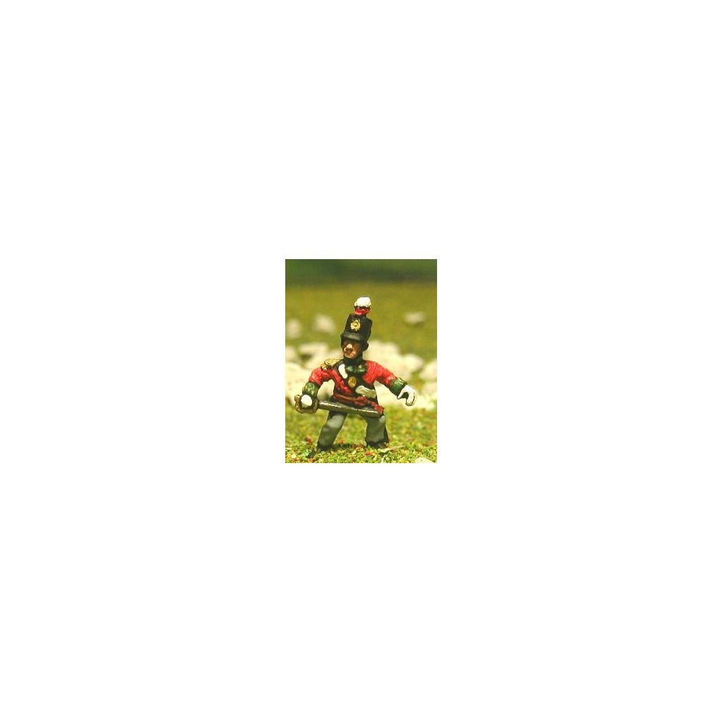 British Infantry 1800-13: Command pack: Officer, Standard Bearer & Drummer