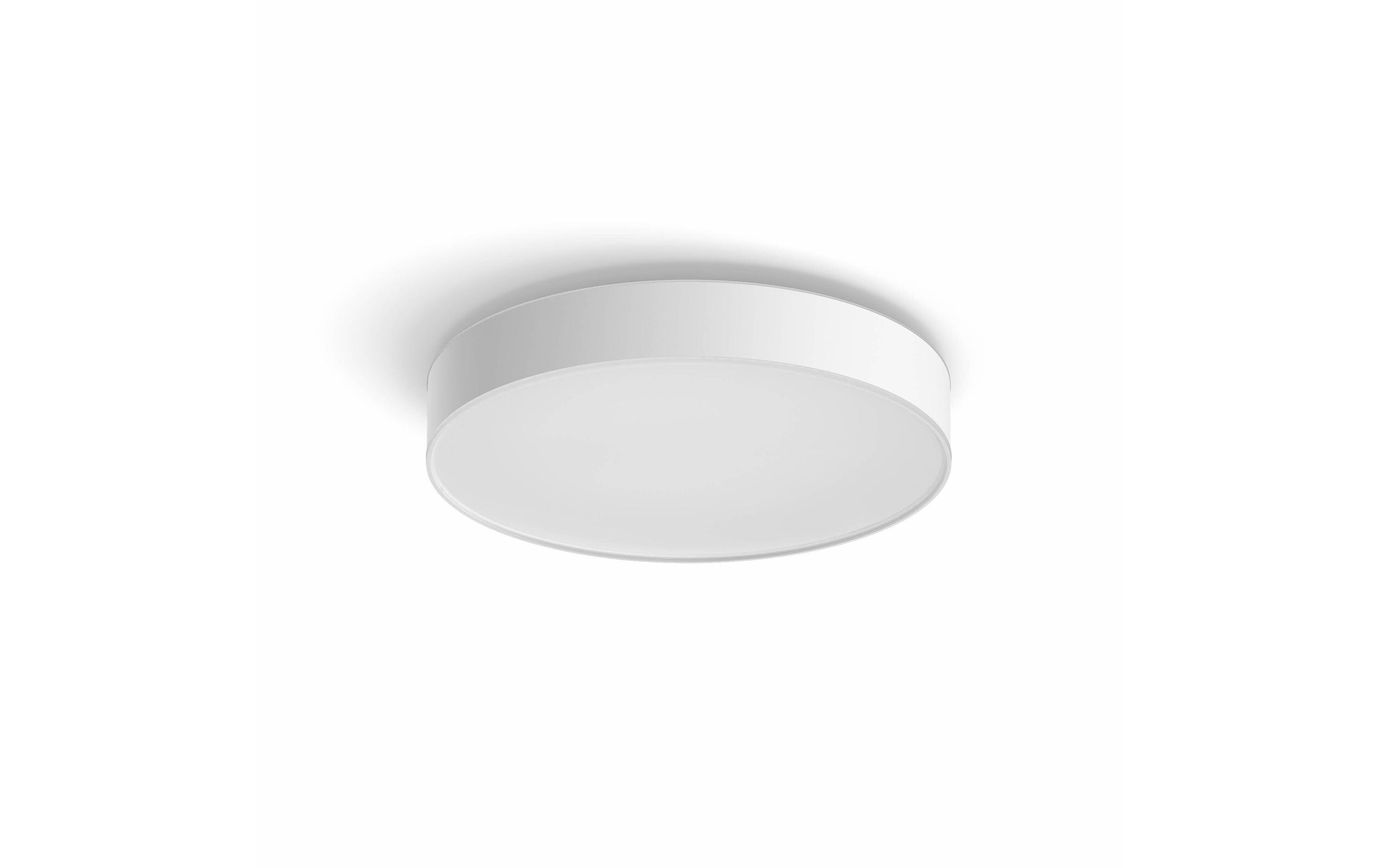White Amb. Enrave Deckenleuchte L weiss 3300 lm + Dimmer<br>Deckenlampe steuerbar mit Philips Hue