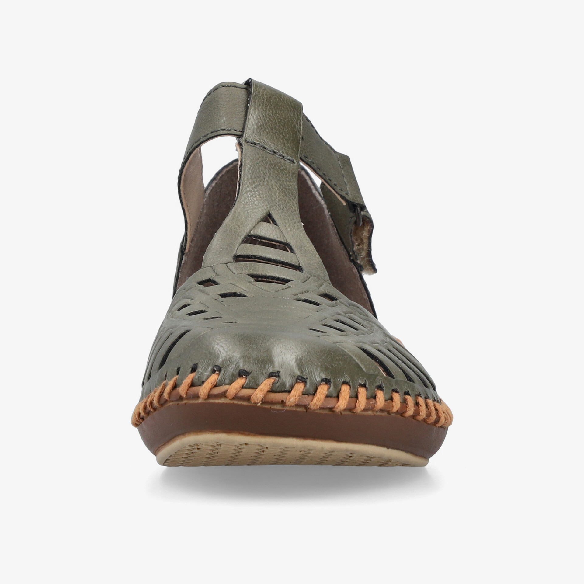 rieker Damen Halbschuhe grün