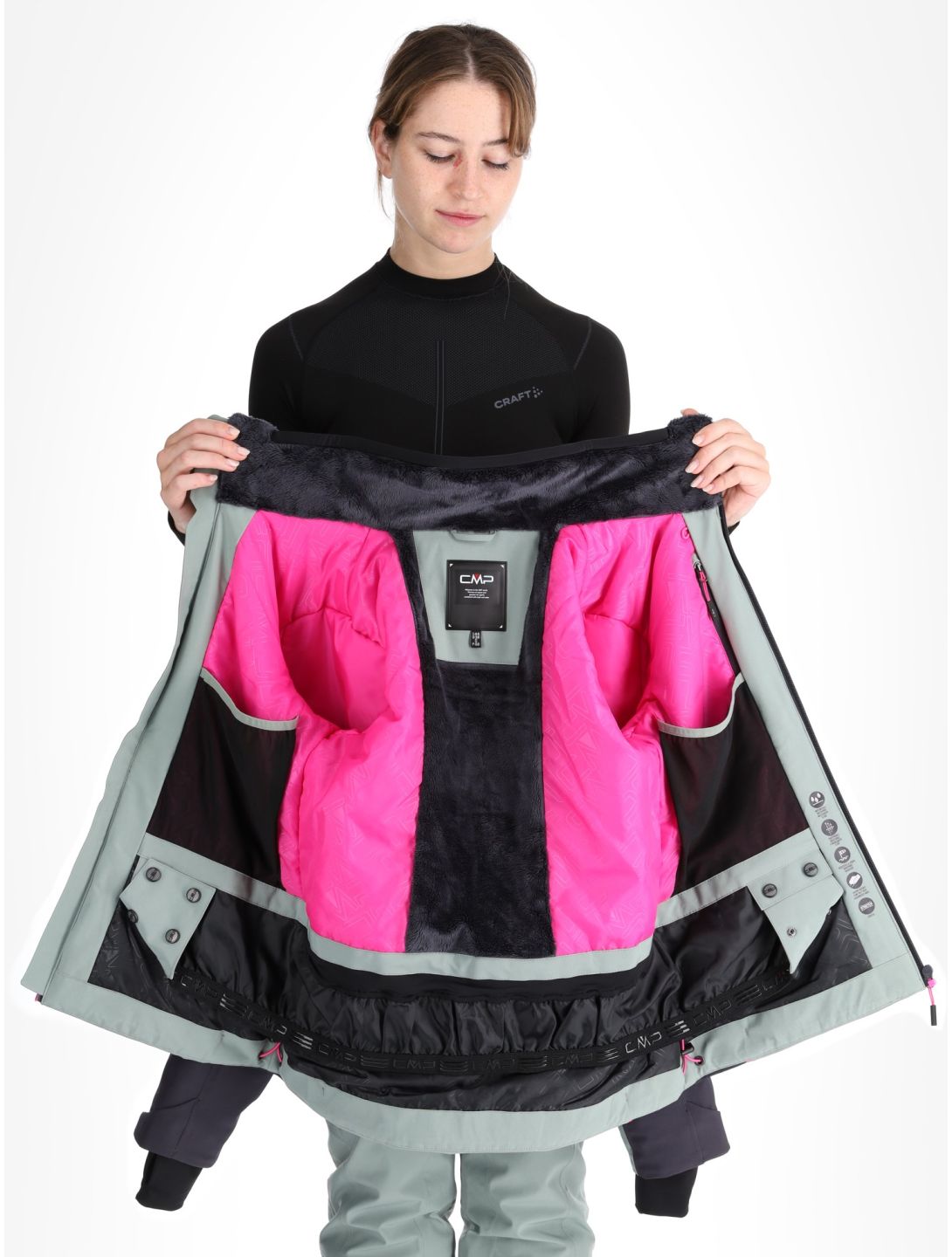 34W4516 ski-jas dames